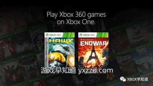 11月7日Xbox One兼容游戏更新汤姆克兰西《鹰击长空》《末日战争》获支持