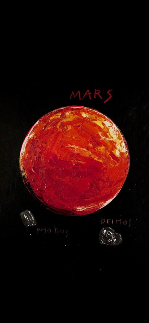 “太阳系行星”全面屏手机壁纸